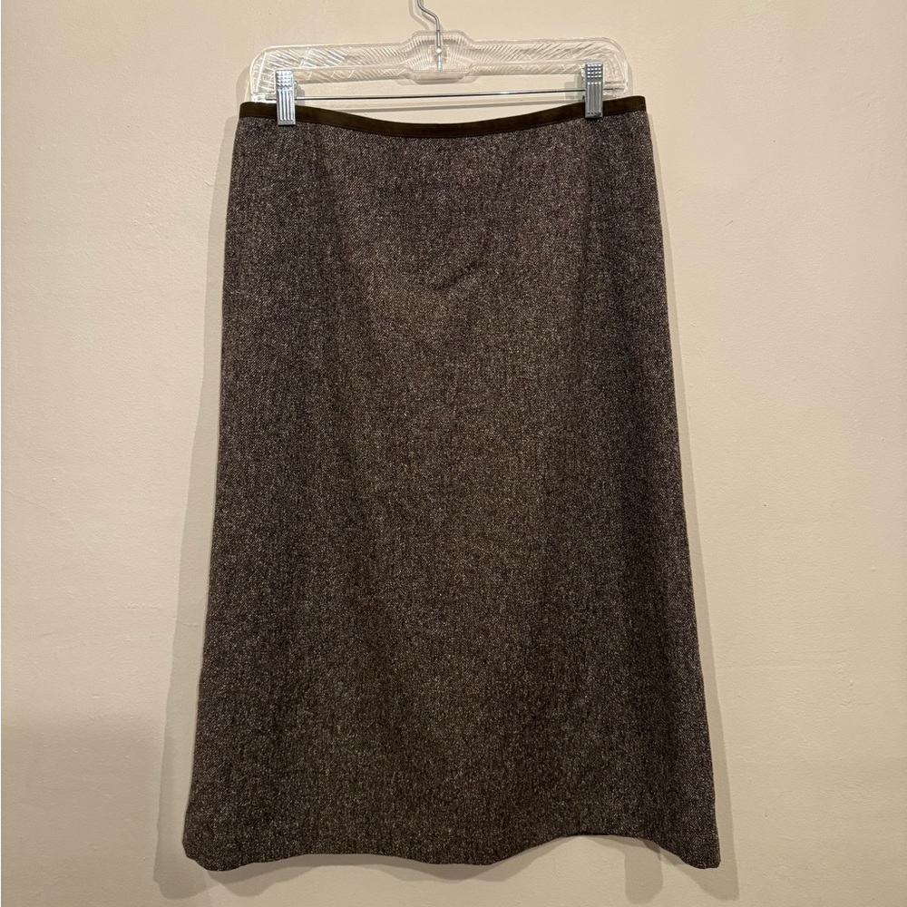 Ann Taylor Silk Wool Blend Midi Skirt, Office skirt, business casual skirt